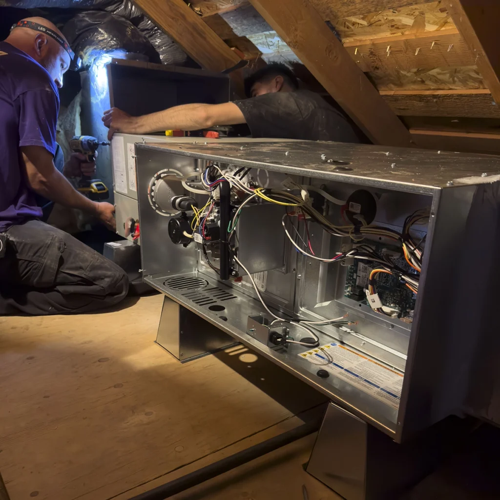 Rocket Air - Furnace Blowing Cold Air