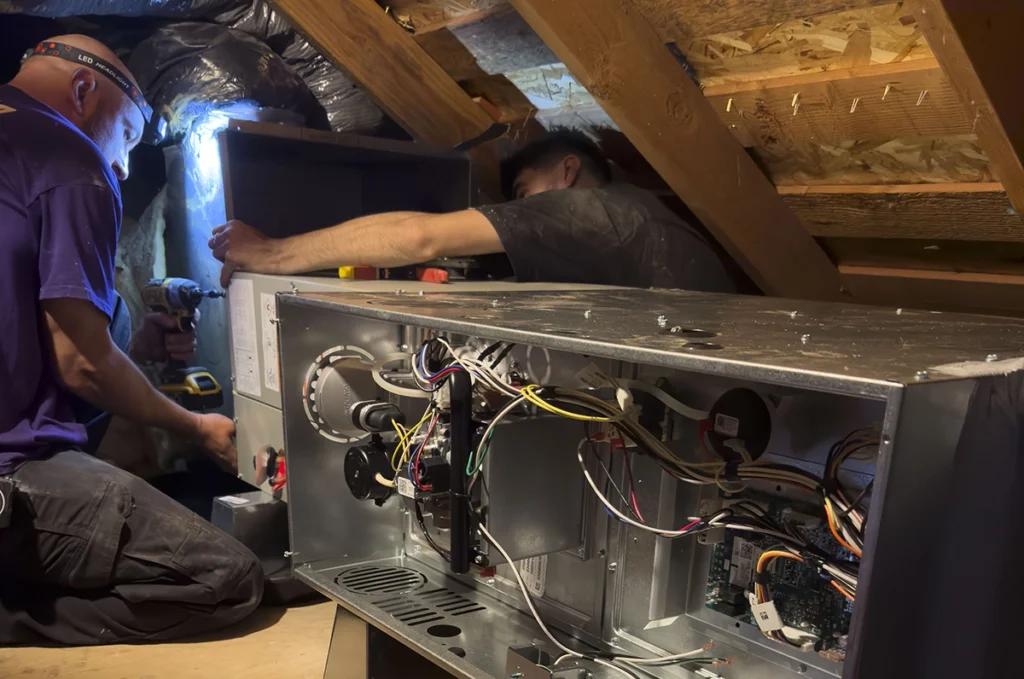 Rocket Air - Furnace Blowing Cold Air