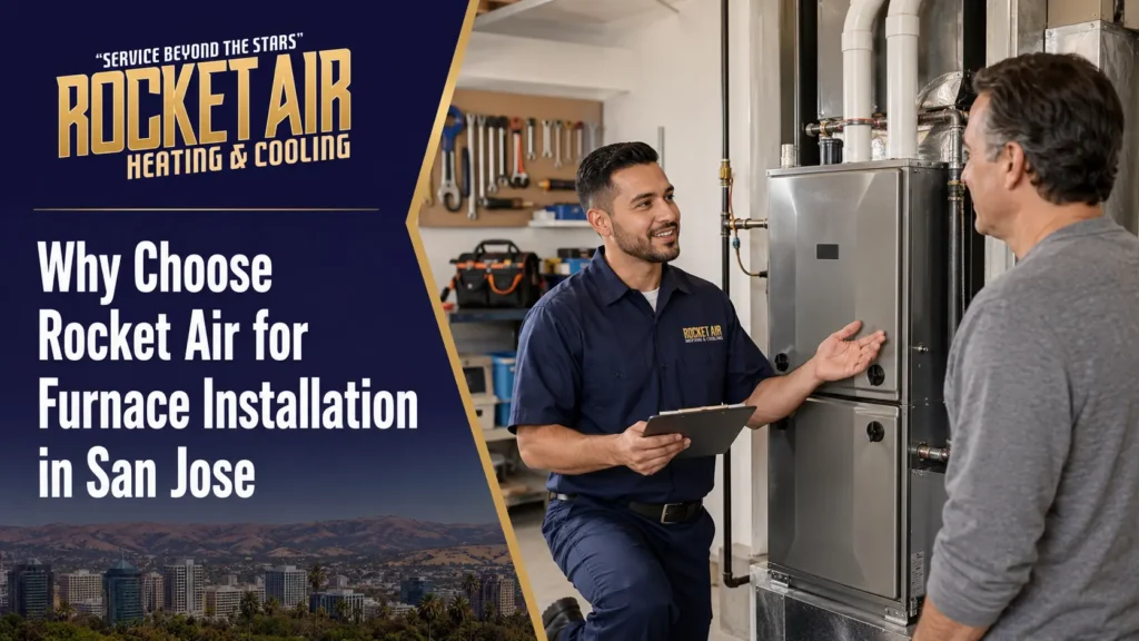 Why Choose Rocket Air for Furnace Installation in San Jose