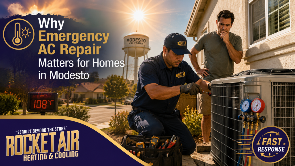 Why Emergency AC Repair Matters for Homes in Modesto