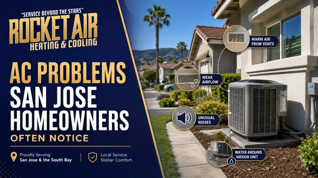 AC Problems San Jose Homeowners Often Notice