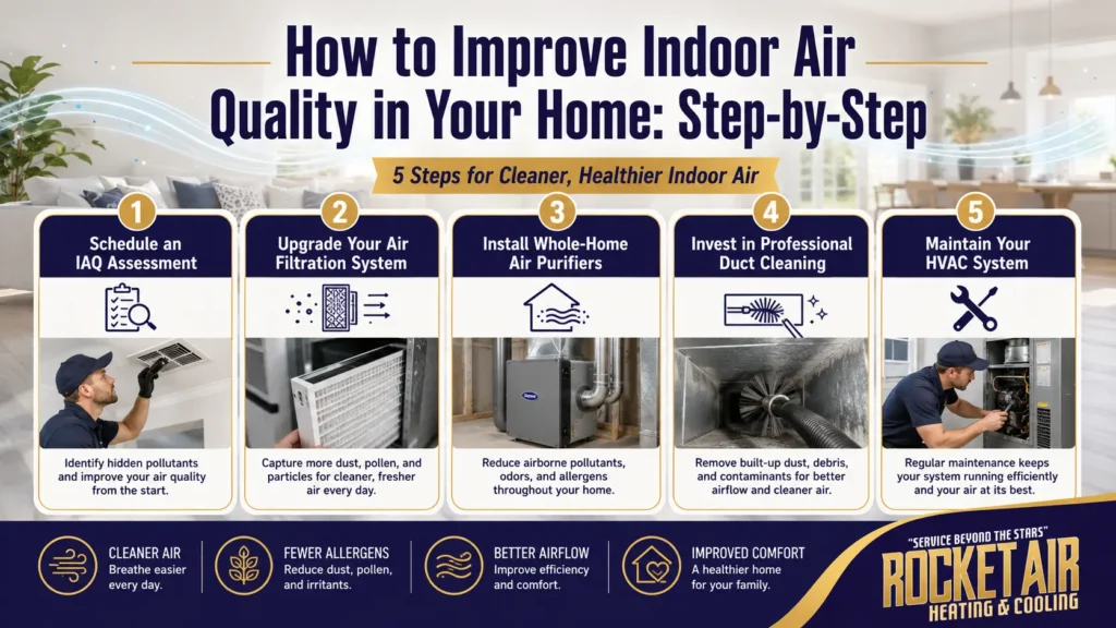 Five steps to improve indoor air quality in a Modesto home