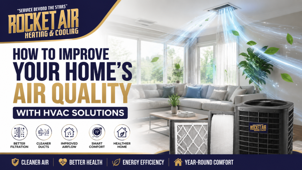How to Improve Your Home’s Air Quality with HVAC Solutions