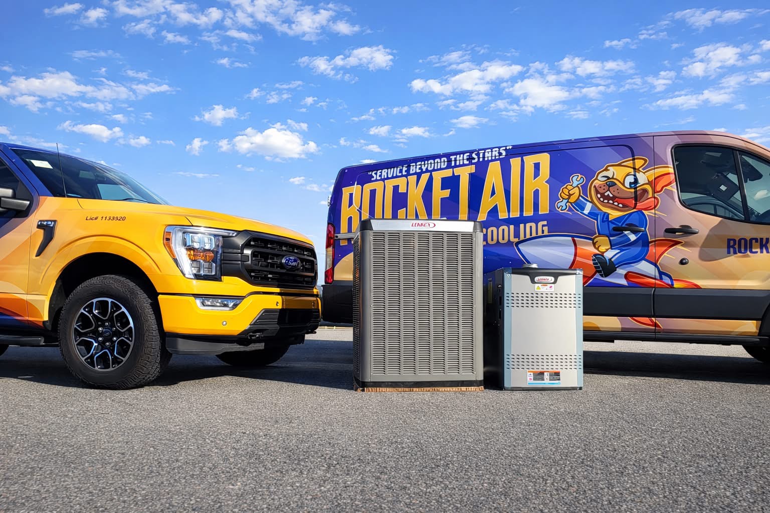 Rocket Air Heating & Cooling cover