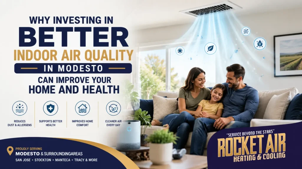 Indoor air quality Modesto solutions for a cleaner and healthier home